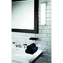 LED Wandleuchte NEW YORK 60 N LED, 16.4W 3000K 2500lm, IP44, Chrom