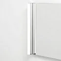 LED Wall luminaire SLAT, 12W, 2700-5000K, 550lm, IP44, chrome