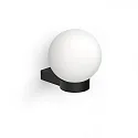 Wall luminaire BAR LIGHT, E27, IP20, black matt
