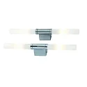 Decor Walther Wandleuchte / Spiegelleuchte LINE 20, 39cm, 2x G9, IP20, Chrom / Glas satiniert