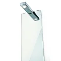 LED Spiegelleuchte FLAT 1 LED, 7W 3000K 370lm, IP44, Chrom