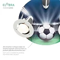 Elobra Rondell FUSSBALL-ARENA, 3x E14, grün