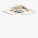 Elobra Ceiling luminaire PANAMA MEDIUM, 25W, 3000K, natural aspen oak