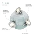 Elobra Rondell SCANDI WALD, 3x E14, mint green