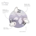 Elobra Rondell SCANDI WALD, 3x E14, mint green