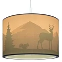 Elobra Pendant luminaire SCANDI SAVANNE 25/40, E27, orange