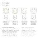 Elobra LED Deckenleuchte SCANDI ,,SAVANNE