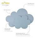Elobra LED Wall luminaire WÖLKCHEN LED WOLKENTRÄUME, 3W, light blue