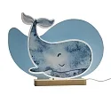 Elobra table lamp PAUL POTTWAL, blue