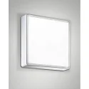 Fabas Luce Außendeckenleuchte OBAN, IP65, E27, weiß, 30 x 30cm
