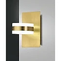 wall luminaire DUNK swivelling IP20, brass 