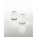 Fabas Luce Fabas Luce SIMI LED Table lamp, 8W, nickel satin / white