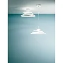 Fabas Luce ARAGON LED Pendant luminaire, 18W, white