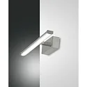 LED Bad-Wandleuchte / Spiegelleuchte NALA, IP44, 30cm, 6W 3000K 700lm, Chrom