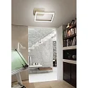 LED Deckenleuchte BARD, 1-fach, 15x15cm, dimmbar, 22W 3000K 2160lm, weiß