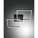 ceiling luminaire BARD IP20, satined, black dimmable