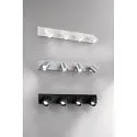 Fabas Luce spotlight bar MODO 4 flames, adjustable GU10 IP20, black dimmable
