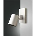 Spotleuchte MODO, IP20, 1-flammig, GU10 max. 35W, dreh- und schwenkbar, Aluminium gebürstet
