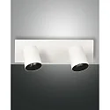 Spotleuchte MODO, IP20, 2-flammig, 2x GU10 max. 35W, dreh- und schwenkbar, Weiß