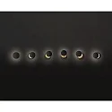 Fabas Luce LED Wall luminaire ARA, 2x 6W, 3000K, 1080lm, IP20, black