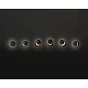 Fabas Luce LED Wall luminaire ARA, 2x 6W, 3000K, 1080lm, IP20, black