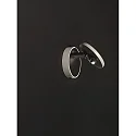 Fabas Luce LED Wandleuchte ARA, 8/4W 3000K 720/360lm, CRi >90, mit Touch-Dimmer, drehbar / neigbar, Weiß