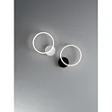 Fabas Luce LED Wand- und Deckenleuchte GIOTTO, Ø 30cm, 18W 3000K 1890lm, dimmbar, weiß