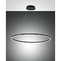 LED Pendant luminaire GIOTTO, 60W, 4000K, 6700lm, IP20, Smartluce compatible, black