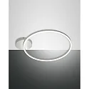LED Deckenleuchte GIOTTO, 1-fach, Ø 60cm, 36W 3000K 3780lm, dimmbar, weiß