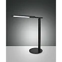 LED Tischleuchte IDEAL, IP20 IK05, 10W 3000-6000K (CCT Switch) 700lm, dreh-/neigbar, mit Touch-Dimmer, schwarz