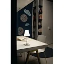 Fabas Luce LED Table lamp LUCY, G9 LED, 1x 3W, 3000K, 220lm, IP20, nickel satin