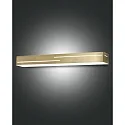wall luminaire BANNY up / down IP20, brass, satined dimmable