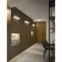 Fabas Luce LED Wandleuchte BANNY, 1x24W, 3000K, IP20, Messing satiniert