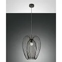 pendant luminaire CAMP 1 flame E27 IP20, white