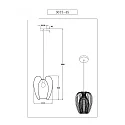 Fabas Luce pendant luminaire CAMP 1 flame E27 IP20, white