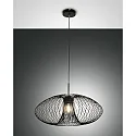 pendant luminaire FASSA E27 IP20, black