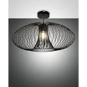 ceiling luminaire FASSA E27 IP20, black