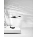 Fabas Luce desk lamp BEBA CCT Switch, adjustable, with touch dimmer IP20, silver matt dimmable