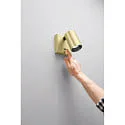 Fabas Luce Lese-Spot FLORES, IP20 IK08, 1-flammig, 10cm, GU10 max. 7.5W, Schalter auf Wandplatte, verstellbar, messing satiniert