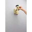 Fabas Luce Lese-Spot FLORES, IP20 IK08, 1-flammig, 10cm, GU10 max. 7.5W, Schalter auf Wandplatte, verstellbar, messing satiniert