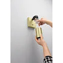 Fabas Luce Lese-Spot FLORES, IP20 IK08, 1-flammig, 10cm, GU10 max. 7.5W, Schalter auf Wandplatte, verstellbar, messing satiniert