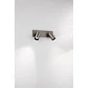 Spot-Leiste FLORES, IP20 IK08, 2-flammig, 30.5cm, GU10 max. 7.5W, verstellbar