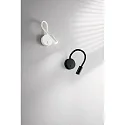 Fabas Luce LED Wand-/ Leseleuchte FLUX mit Schalter 3,1W 3000K 374lm IP20, weiß