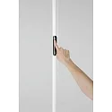 Fabas Luce floor lamp FIZZ CCT Switch, direct / indirect, with touch dimmer IP20, white dimmable