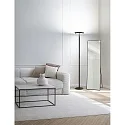Fabas Luce LED Stehleuchte FIZZ, direkt / indirekt, 178.5cm, 50+10W 2700-4000K (CCT Switch) 3300+900lm, mit Touch-Dimmer, anthrazit