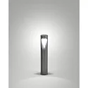 bollard lamp TEO 60 IP65, metallic, black
