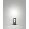 bollard lamp TEO 30 IP65, metallic, black