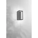 Fabas Luce outdoor wall luminaire SPIRIT IP54, dark grey