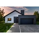 Fabas Luce bollard lamp SWEN IP54, dark grey