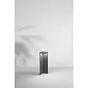 LED Solar-Pollerleuchte FOLD, 2,7W, 3000K, 388lm, IK05, IP54, mit Sensor, dunkelgrau